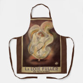 ヴィンテージアールヌーボーラロイフラーダンモダンサー エプロン (正面)