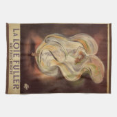 ヴィンテージアールヌーボーラロイフラーダンモダンサー キッチンタオル (横)