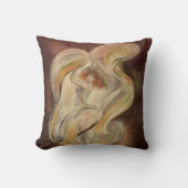 ヴィンテージアールヌーボーラロイフラーダンモダンサー クッション (正面)