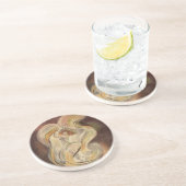 ヴィンテージアールヌーボーラロイフラーダンモダンサー コースター (側面)