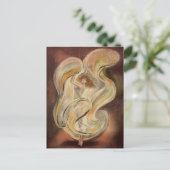 ヴィンテージアールヌーボーラロイフラーダンモダンサー ポストカード (スタンド正面)