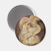 ヴィンテージアールヌーボーラロイフラーダンモダンサー マグネット (正面/裏面)