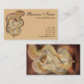 ヴィンテージアールヌーボーラロイフラーダンモダンサー 名刺 (正面/裏面)