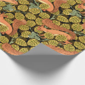 ヴィンテージアールヌーボーリス ラッピングペーパー (角)