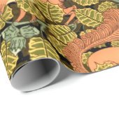 ヴィンテージアールヌーボーリス ラッピングペーパー (ロールコーナー)