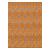 ヴィンテージアールヌーボーリリー&チューダーバラパターン テーブルクロス (正面)