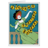 ヴィンテージアールヌーボーリヴォルノセノリータ踊り (正面)