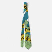 ヴィンテージアールヌーボーリヴォルノセノリータ踊り ネクタイ (裏面)