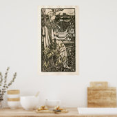 ヴィンテージアールヌーボールテスバイアドルフェジラルドン ポスター (キッチン)