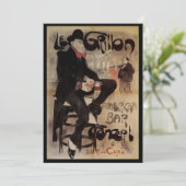 ヴィンテージアールヌーボール・グリロン、男性ビールを飲む (スタンド正面)