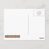 ヴィンテージアールヌーボーレディとミスタントア ポストカード (裏面)