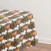 ヴィンテージアールヌーボーローズブッシュフローラ壁紙 テーブルクロス (インサイチュ)