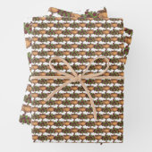 ヴィンテージアールヌーボーローズブッシュフローラ壁紙 ラッピングペーパーシート (インサイチュ)