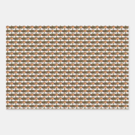 ヴィンテージアールヌーボーローズブッシュフローラ壁紙 ラッピングペーパーシート