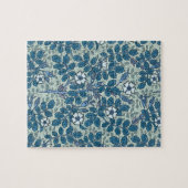 ヴィンテージアールヌーボーワイルドバラ花inガーデン ジグソーパズル (横)