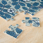 ヴィンテージアールヌーボーワイルドバラ花inガーデン ジグソーパズル (側面)