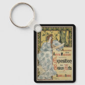 ヴィンテージアールヌーボー万博デボーアーツ キーホルダー (正面)