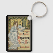 ヴィンテージアールヌーボー万博デボーアーツ キーホルダー (裏面)