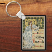 ヴィンテージアールヌーボー万博デボーアーツ キーホルダー (正面)