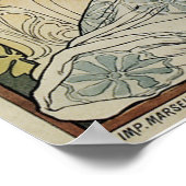 ヴィンテージアールヌーボー万博デボーアーツ ポスター (角)