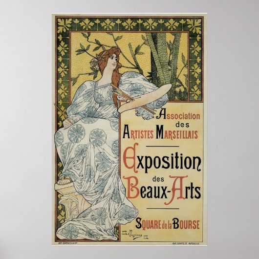 ヴィンテージアールヌーボー万博デボーアーツ ポスター (正面)