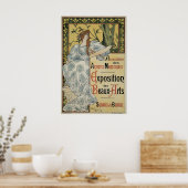 ヴィンテージアールヌーボー万博デボーアーツ ポスター (キッチン)