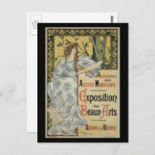 ヴィンテージアールヌーボー万博デボーアーツ ポストカード (正面/裏面)