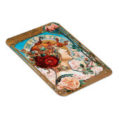 ヴィンテージアールヌーボー壁紙マグネット マグネット (右側)