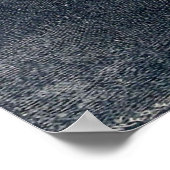 ヴィンテージアールヌーボー女性オンクレセントムーン ポスター (角)