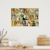 ヴィンテージアールヌーボー広告 ポスター (キッチン)