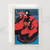 ヴィンテージアールヌーボー感謝誌 シーズンポストカード (正面/裏面)