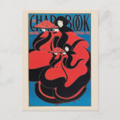 ヴィンテージアールヌーボー感謝誌 シーズンポストカード (正面)