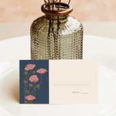 ヴィンテージアールヌーボー折り畳み座席表 プレイスカード