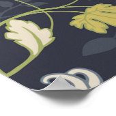 ヴィンテージアールヌーボー模様アールヌーボー・アキレジ ポスター (角)