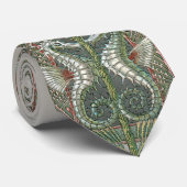 ヴィンテージアールヌーボー海馬 ネクタイ (ロール)