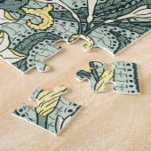 ヴィンテージアールヌーボー紅水仙 ジグソーパズル (側面)