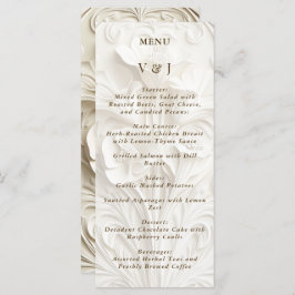 ヴィンテージアールヌーボー結婚フローラ メニュー