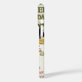 ヴィンテージアールヌーボー絵画、ペット・キャット Case-Mate iPhoneケース (裏面 / 左)