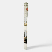 ヴィンテージアールヌーボー絵画、ペット・キャット Case-Mate iPhoneケース (裏面 / 右)