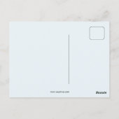 ヴィンテージアールヌーボー自動車カレンダー1906 ポストカード (裏面)