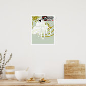 ヴィンテージアールヌーボー自転車アドバイウィル・ブラッドリー ポスター (キッチン)