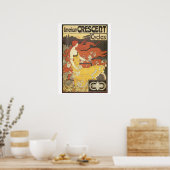 ヴィンテージアールヌーボー自転車広告 ポスター (キッチン)