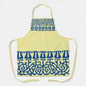 ヴィンテージアールヌーボー花 エプロン (正面)