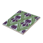 ヴィンテージアールヌーボー虹彩パターン タイル (側面)