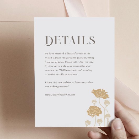 ヴィンテージアールヌーボー詳細エンクロージャカード エンクロージャーカード