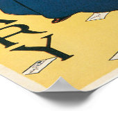 ヴィンテージアールヌーボー誌2月号 ポスター (角)