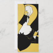 ヴィンテージアールヌーボー読女黄色本 (正面)