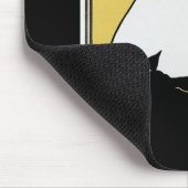 ヴィンテージアールヌーボー読女黄色本 マウスパッド (コーナー)