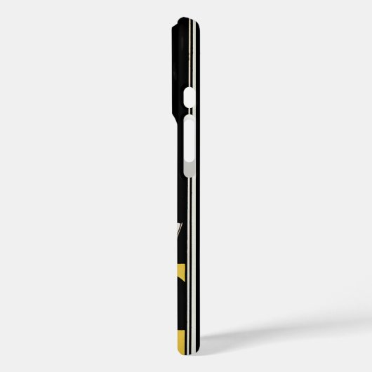 ヴィンテージアールヌーボー読女黄色本 Case-Mate iPhoneケース (裏面 / 左)