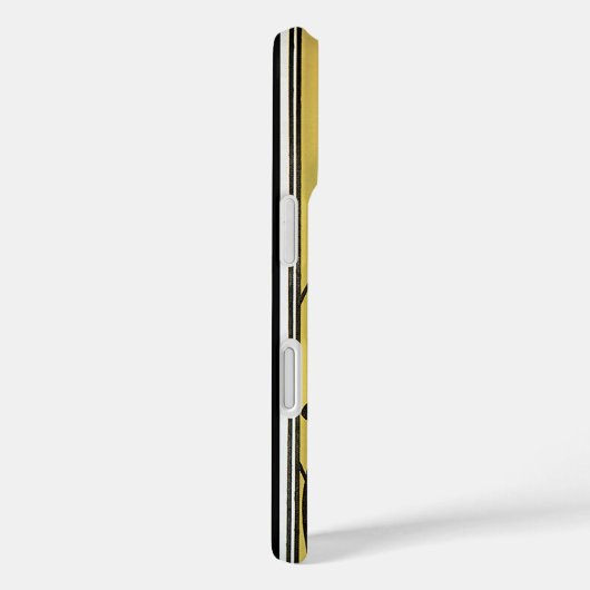 ヴィンテージアールヌーボー読女黄色本 Case-Mate iPhoneケース (裏面 / 右)